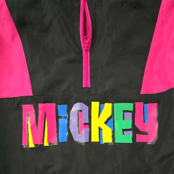 '90s Disney Vibrant Pink and Black Apparel - Picture 2 of 4